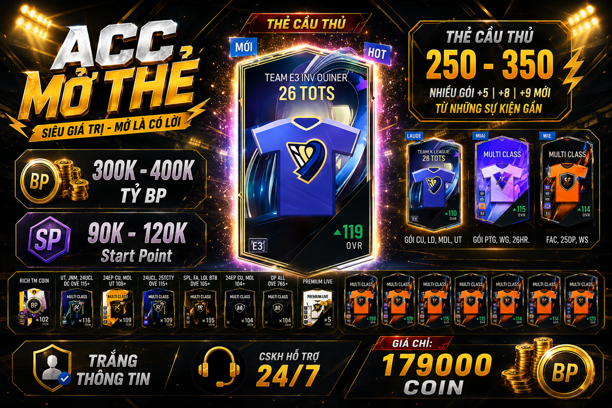 COMBO 179 - 26TOTS