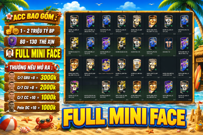 COMBO Săn Thưởng 400 - FULL MINI FACE