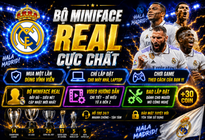 BỘ MINIFACE REAL