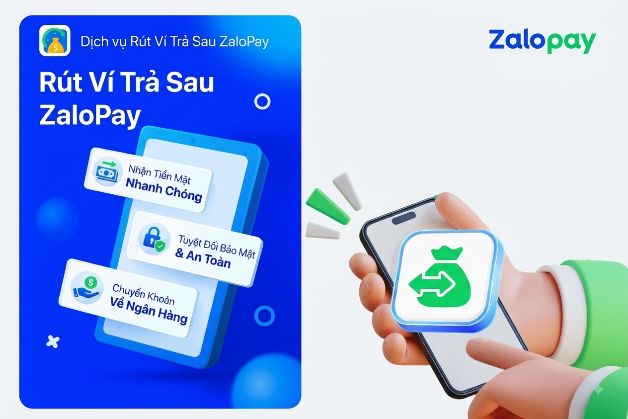 Rút Ví Trả Sau ZaloPay