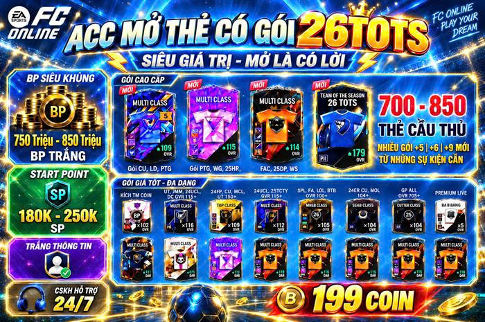 NÂNG CẤP RANK ĐỒNG - COMBO 199