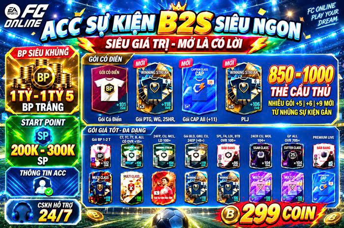 NÂNG CẤP RANK BẠC - COMBO 299